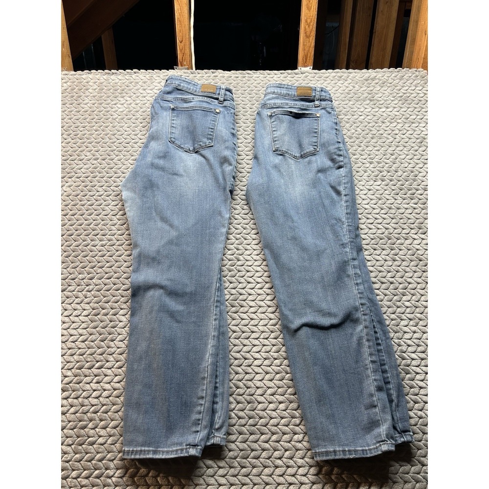 Judy Blue Boyfriend Jeans Lot 2 Womens Plus Size Stretch Denim Read